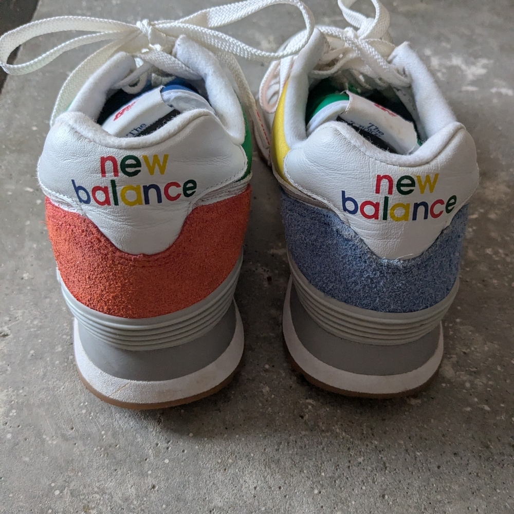 New Balance X Staud 574s Collab In men's 7.